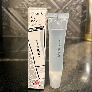 REM Beauty thank you next clear plumping clear lipgloss